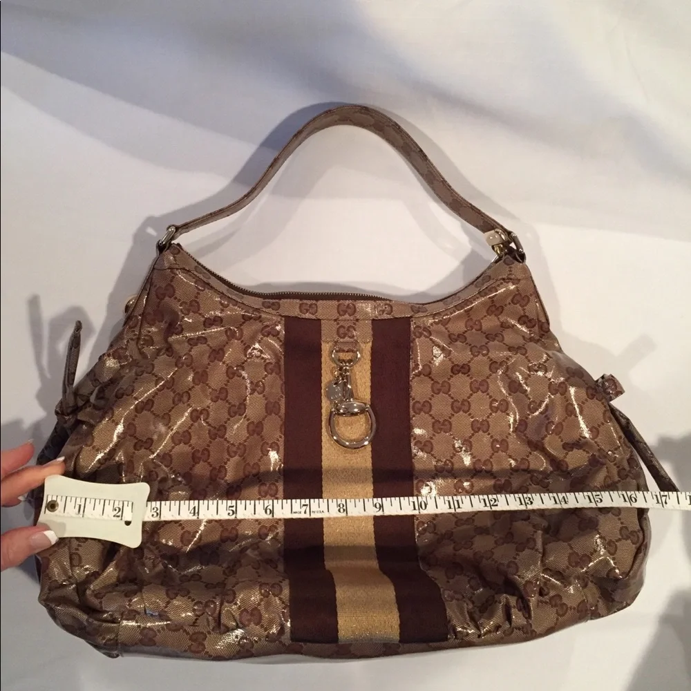 Authentic Gucci Crystal Large Hobo